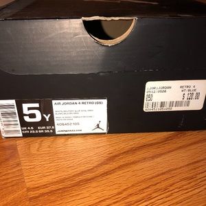 Jordan Military Blues... size BOYS 5